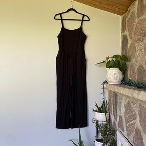 Black romper size large Old Navy